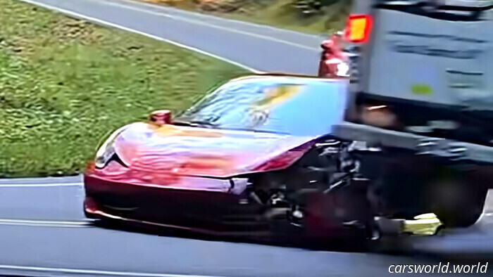 La Ferrari affronta la Tail of the Dragon e fa fuori un U-Haul | Carscoops